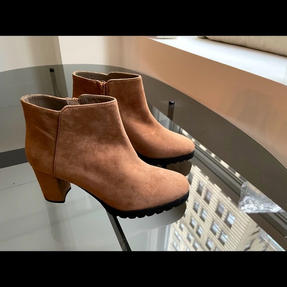 Camoscio Camel Italian boots - Picture 7 of 8